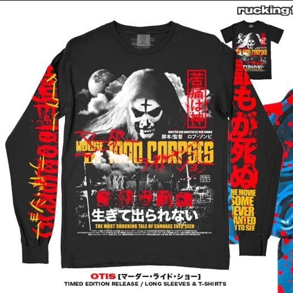 Rucking Fotten House Of 1000 Corpses "Otis"L/S T-Shirt & S/S T-Shirt